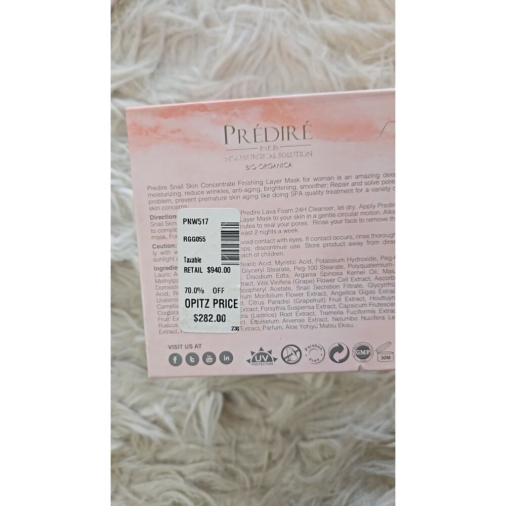 PREDIRE PARIS- Finish mask with snail skin concentrate - Picture 5 of 5